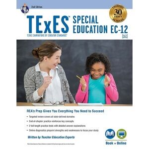 TEXES SPECIAL Education IN TEXAS EC-12 Study guide book (161)